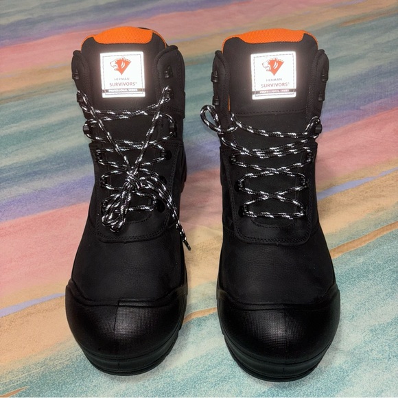 Herman Survivors Men's Groundbreaker Steel Toe Work Boots size 12 - Picture 1 of 11